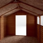 Mercia 10 x 8ft Double Door Overlap Apex Shed - Image 4
