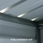 10' x 8' Yardmaster Green Metal Shed (3.03m x 2.37m) - Image 5