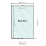 Mercia Overlap Apex Windowless Value Shed - 12 x 8ft - Image 2