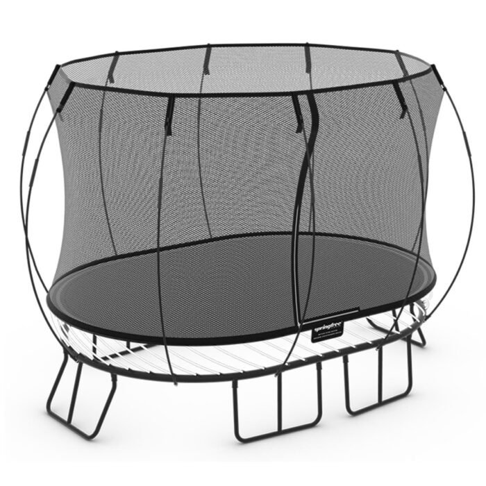 MadFun 11ft x 8ft Springfree Medium Oval Trampoline - Image 1