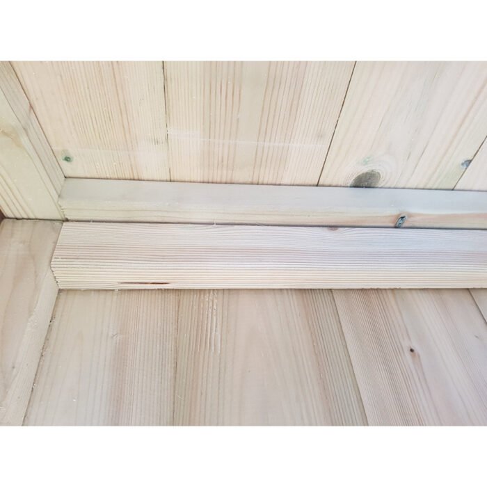 6 Ft. W x 10 Ft. D Shiplap Pent Wooden Shed - Image 4
