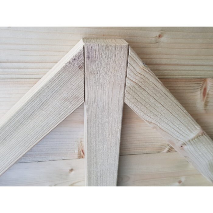 6 Ft. W x 10 Ft. D Shiplap Pent Wooden Shed - Image 3
