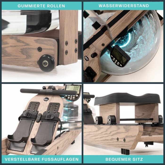 WaterRower Pure VR3 Rowing Machine - Image 3