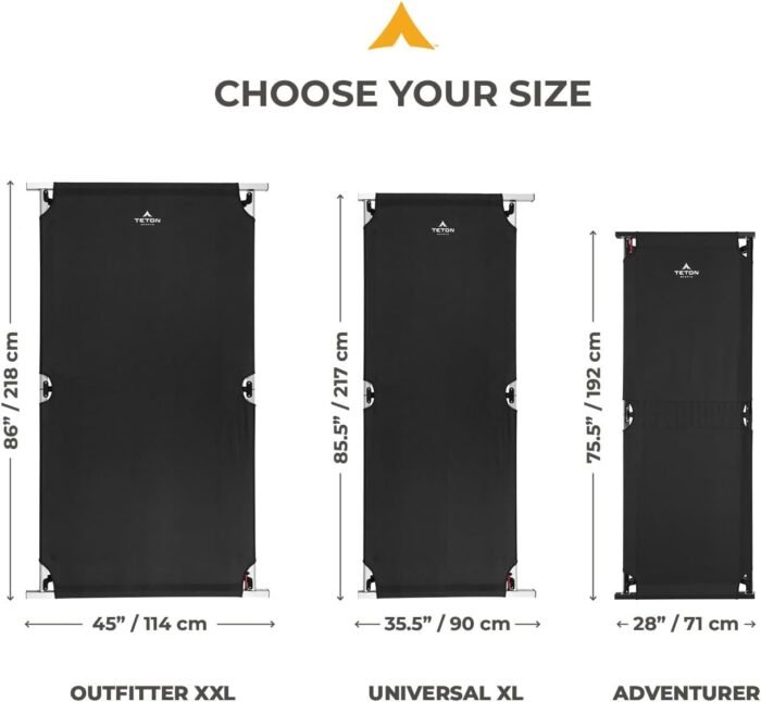 TETON Sports Outfitter XXL Camping Cot - Image 2
