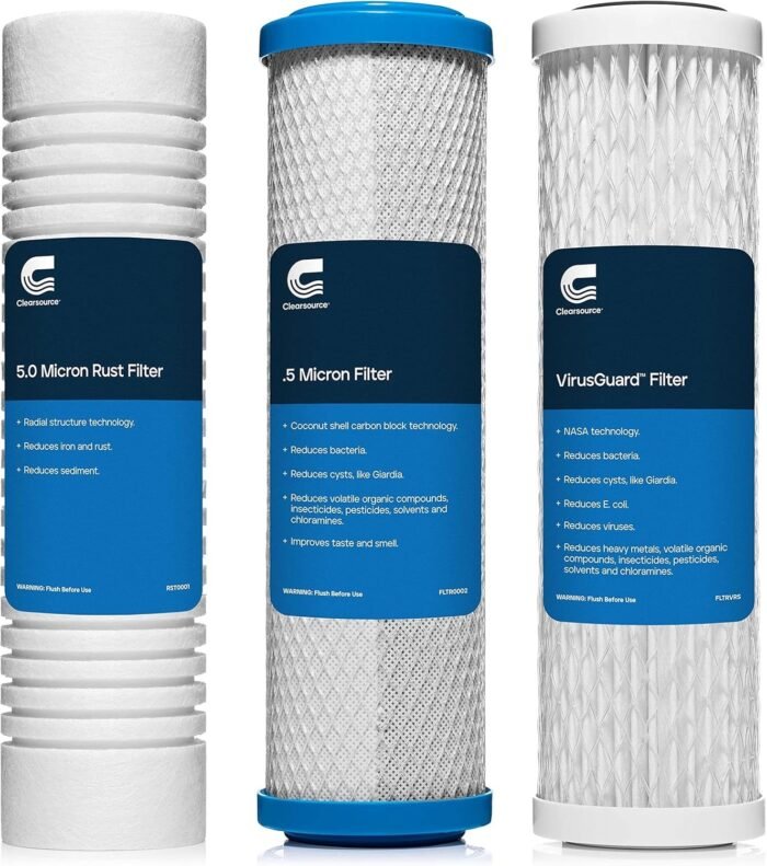 Clearsource Ultra RV Water Filter System with VirusGuard - Ultra Protection Against Viruses, Bacteria & Cysts - Image 4