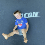 ACON Air 10ft Round Trampoline with Standard Net and Ladder - Image 3