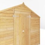 12' x 8' Wooden Value Overlap Apex Garden Shed - Image 9