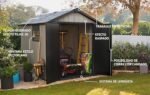 Keter Oakland 7' x 9' Garden Shed - Image 2