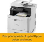 Brother MFC-L8690CDW Colour Laser Printer | Wireless, PC Connected & Network | Print, Copy, Scan, Fax & 2 Sided Printing | A4 | UK Plug - Image 4