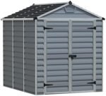 Palram Skylight Tool Shed, Grey, 230.5 x 185.5 x 217 cm