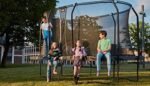 Salta Trampoline Unisex Youth Premium Black Edition Combo Trampoline Safety Net 153 x 214 cm Black - Image 9