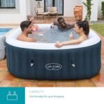Lay-Z-Spa Ibiza Hot Tub 140, AirJet Massage System Inflatable Spa with Freeze Shield, 4-6 Person - Image 3
