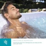 Lay-Z-Spa Ibiza Hot Tub 140, AirJet Massage System Inflatable Spa with Freeze Shield, 4-6 Person - Image 4