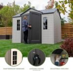 Lifetime Products 10' x 8' Outdoor Storage Shed - Image 11