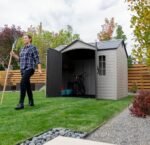 Lifetime Products 10' x 8' Outdoor Storage Shed - Image 12