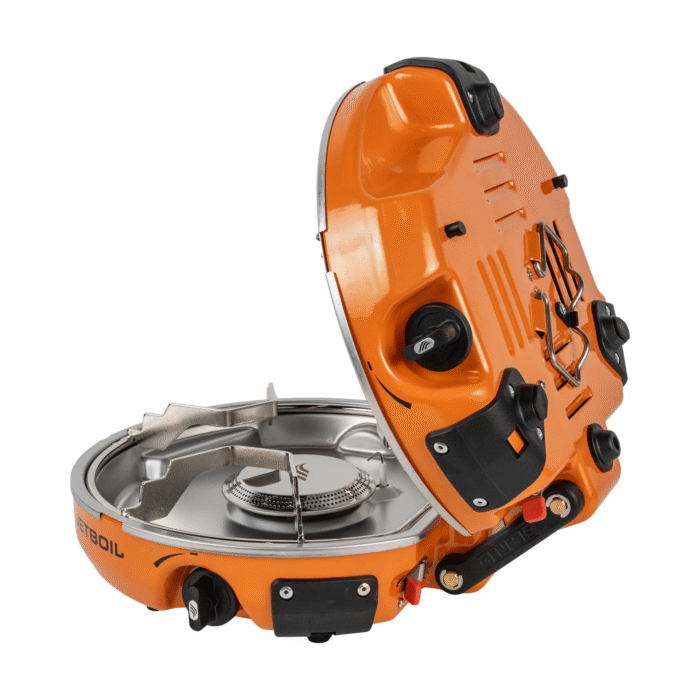 Jetboil Genesis Basecamp Camping and Overlanding Stove Cooking System with Camping Cookware Grey - Image 4