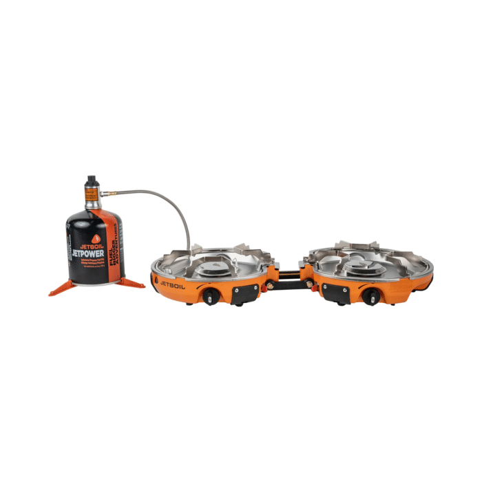 Jetboil Genesis Basecamp Camping and Overlanding Stove Cooking System with Camping Cookware Grey - Image 2