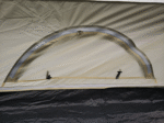 Pyramid Round Bell Tent Canvas Yurt Tent With Zipped Groundsheet For Family Outdoor Camping - Image 2