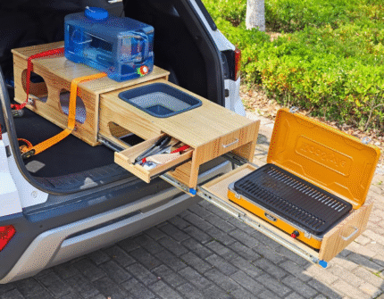 Jagahaha Ultimate Overland Kitchen - All-in-One Camp Kitchen Box with Washing, Chopping, and Cooking Features
