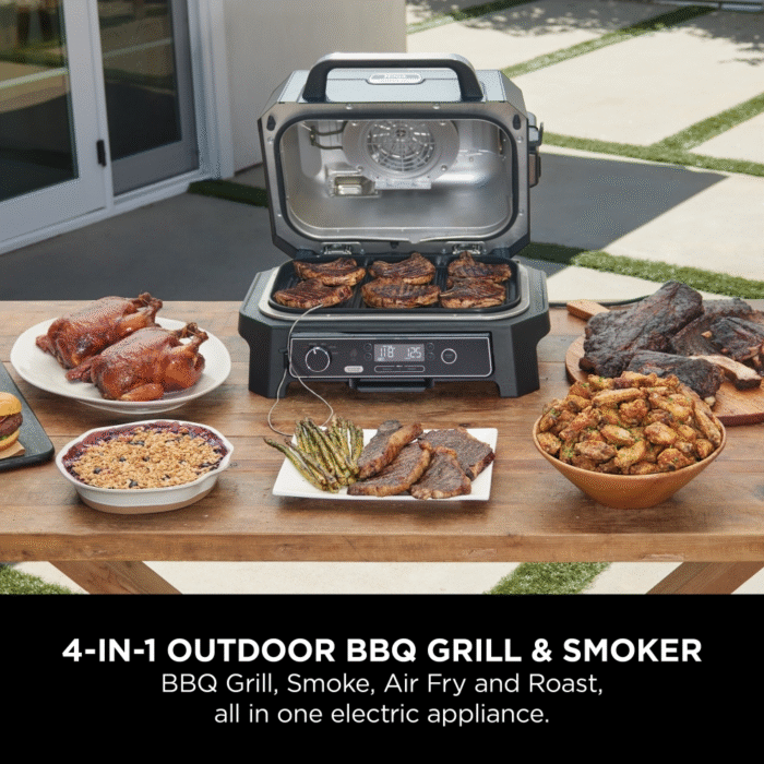 Ninja OG850UK Woodfire Pro XL Electric BBQ Grill & Smoker - Image 4