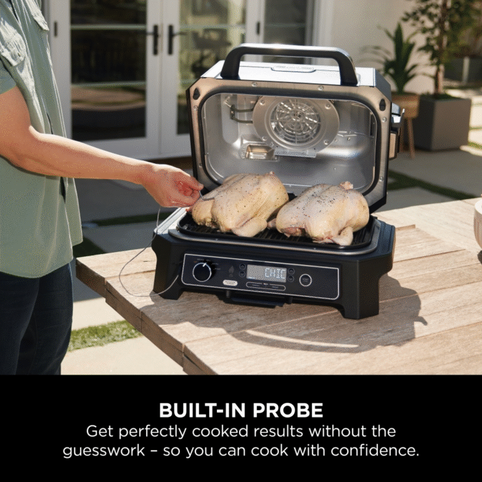 Ninja OG850UK Woodfire Pro XL Electric BBQ Grill & Smoker - Image 3
