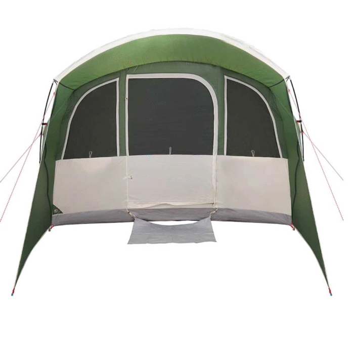 Tents with Roof Green 576 x 325 x 213 cm Polyester vidaXL - Image 2