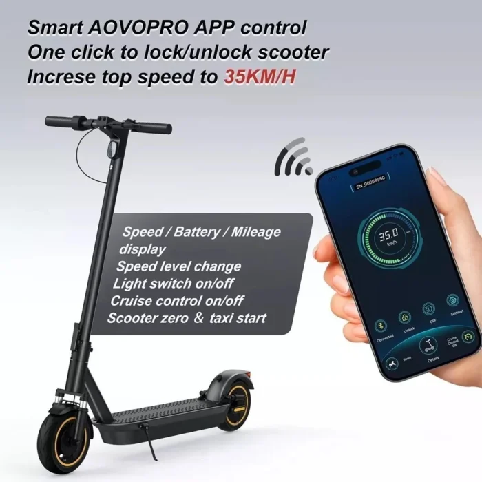 AOVOPRO ESMAX 500W Electric Scooter - Image 6