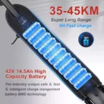 AOVOPRO ESMAX 500W Electric Scooter - Image 4