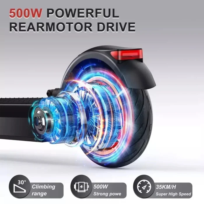 AOVOPRO ESMAX 500W Electric Scooter - Image 3