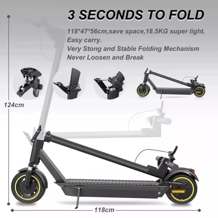 AOVOPRO ESMAX 500W Electric Scooter - Image 2