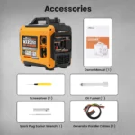 Portable Suitcase Inverter Petrol Generator 1.8kw-2kw For Outdoor - Image 4