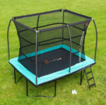 10 x 7.5ft Jump Power Rectangle Trampoline Enclosure Net and Trampoline Mat - Image 7