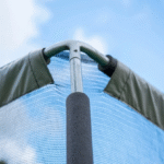 10 x 7.5ft Jump Power Rectangle Trampoline Enclosure Net and Trampoline Mat - Image 3
